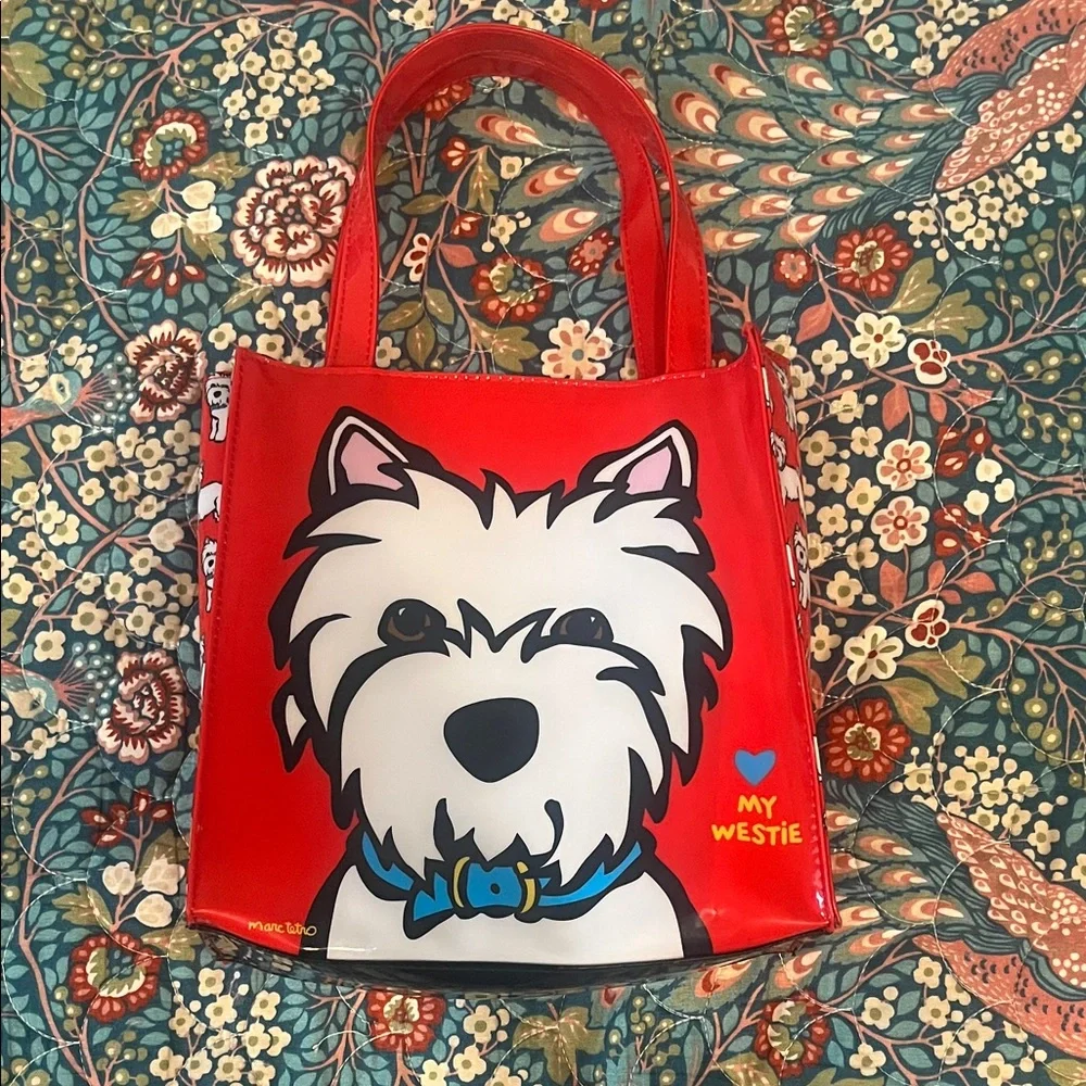 Marc Tetro Red Dog Design Tote
